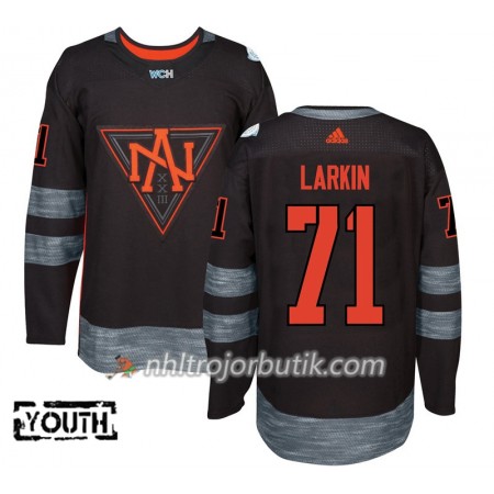Nordamerikansk Tröja Dylan Larkin 71 World Cup 2016 Barn Svart Premier